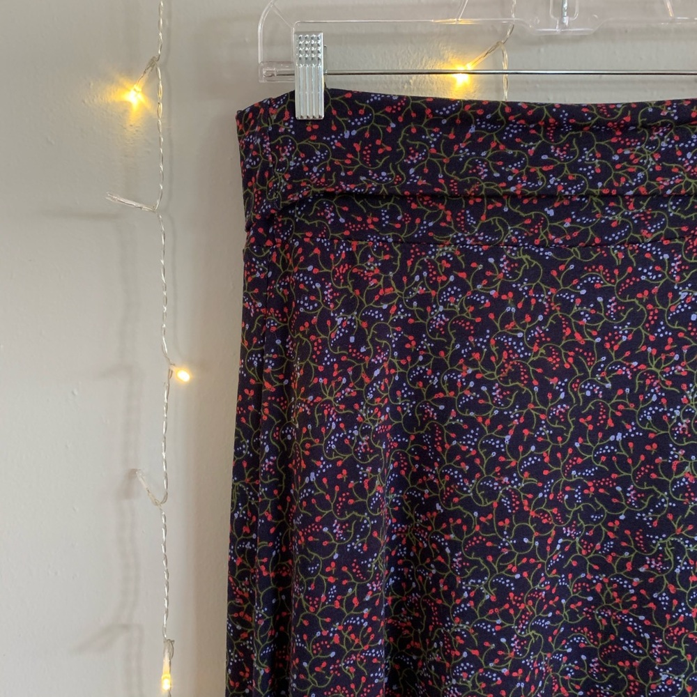 LulaRoe floral Maxi Skirt